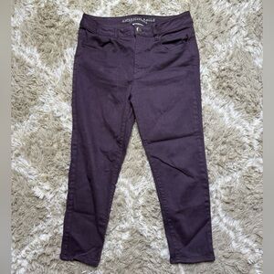 American Eagle Outfitters Women's Super Stretch Hi-Rise Cropped Jegging Jeans